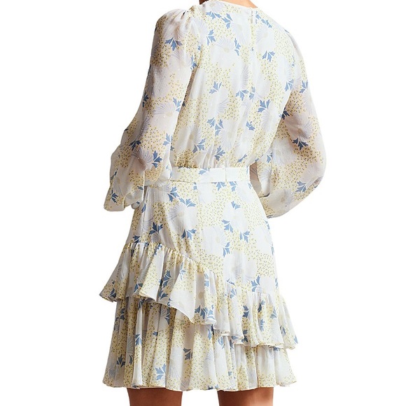 Ted Baker's Suziiee minidress drapes Ted size 4, US 10 - Picture 2 of 8